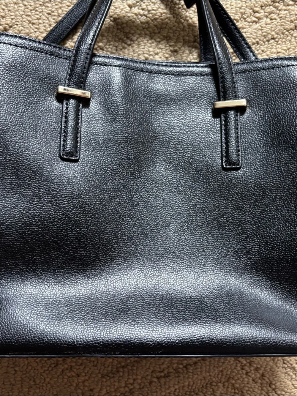 kate spade structured pebbled